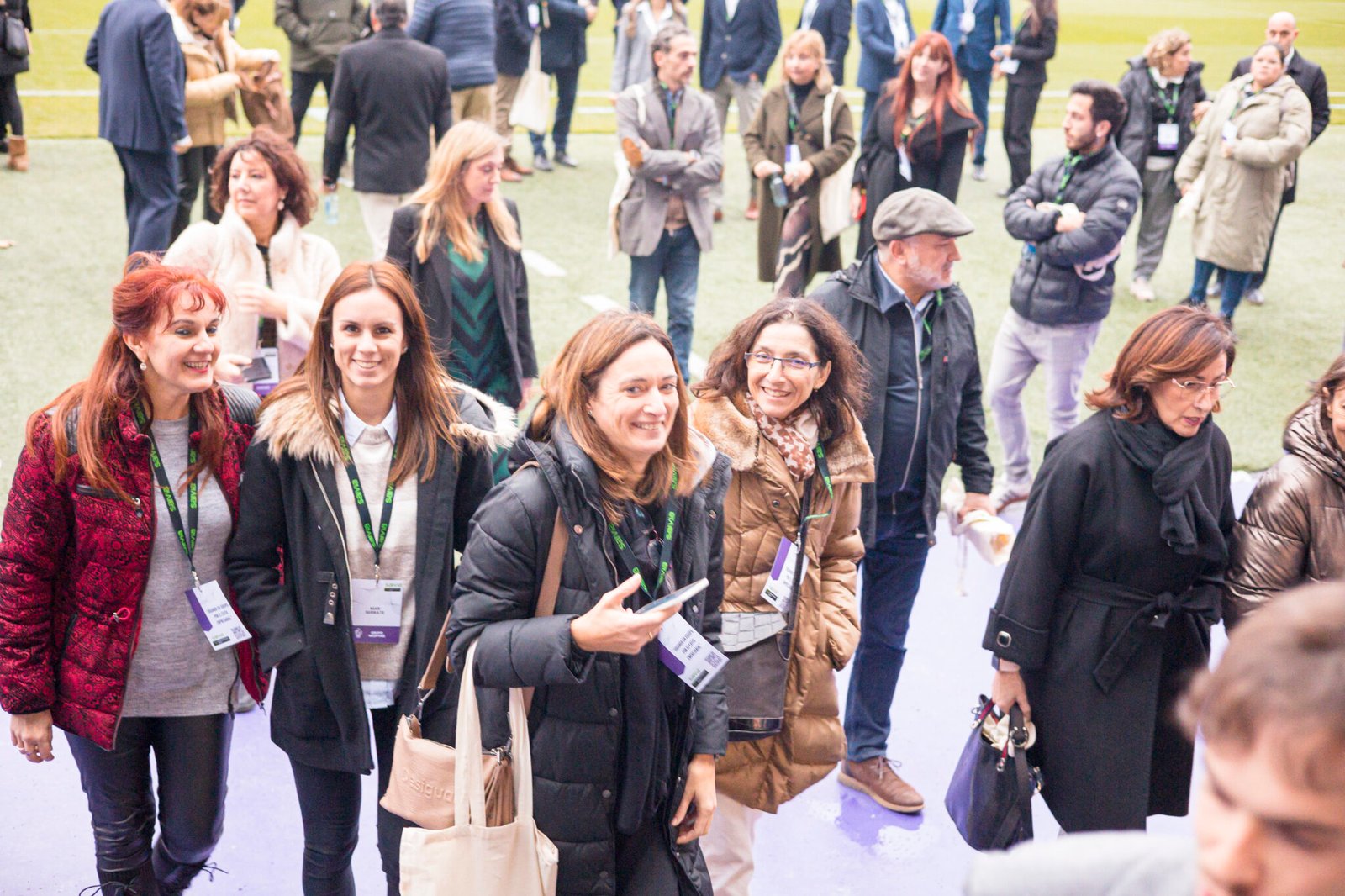 Evento Estadio José Zorrilla Valladolid invitados felices en el estadio