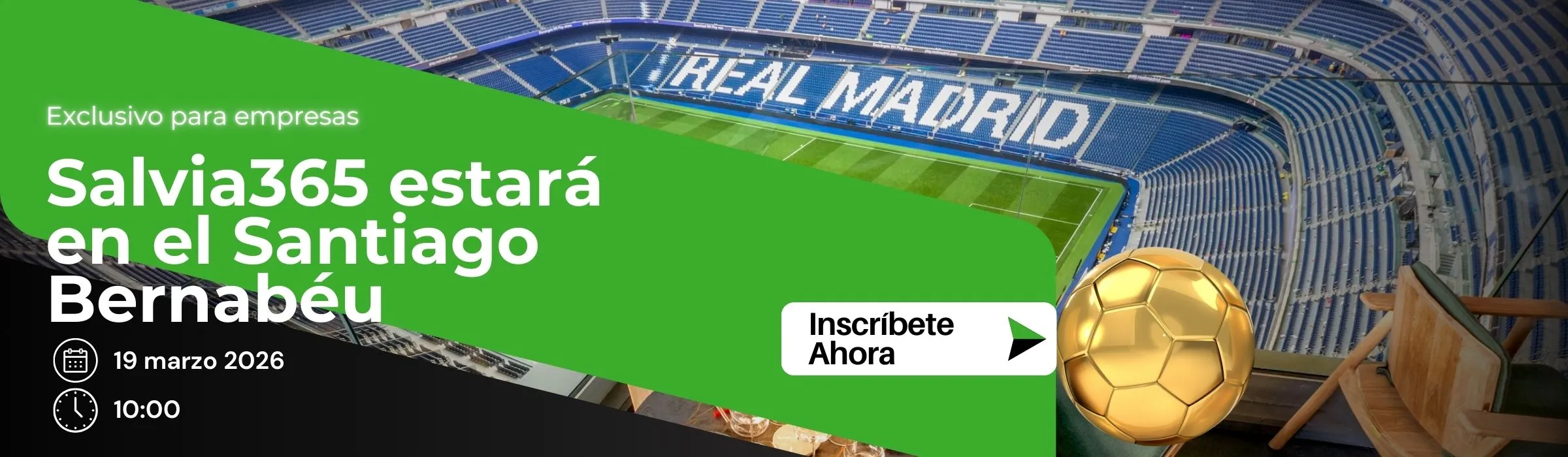 Bernabéu para empresas marzo