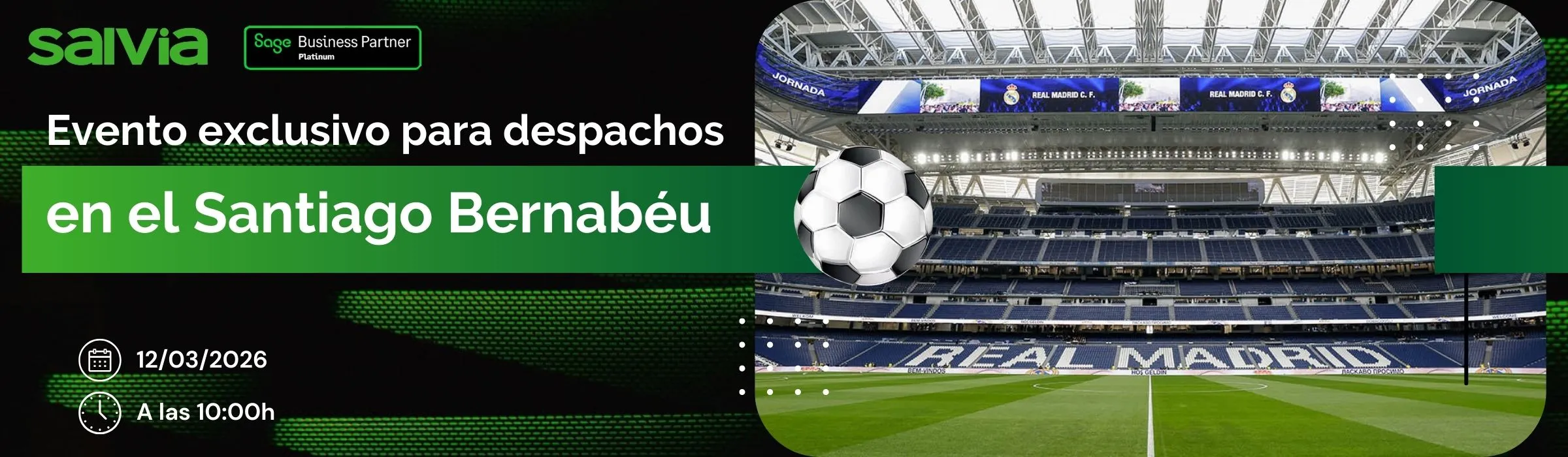 Salvia en el Bernabéu despachos