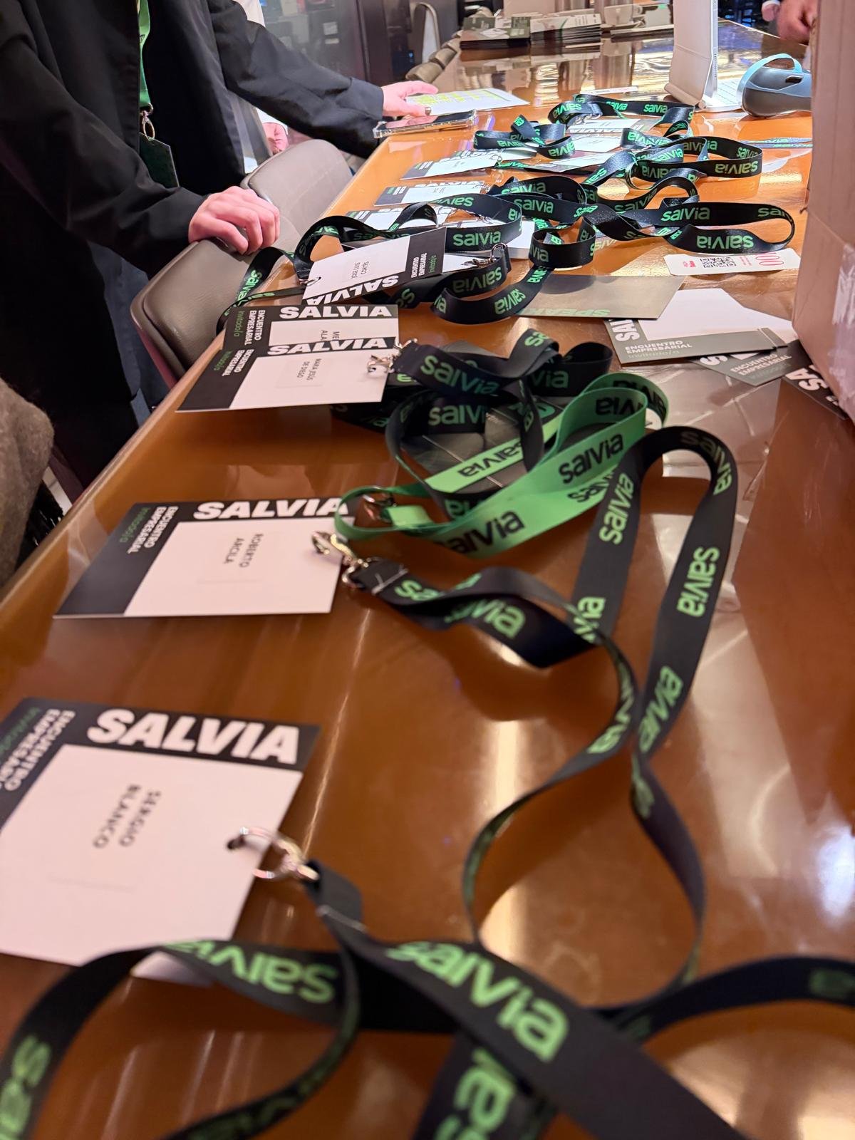 Acreditaciones de un evento Salvia365