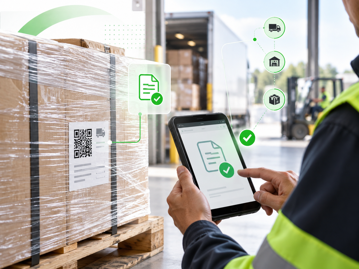 Control digital de documentación y mercancías